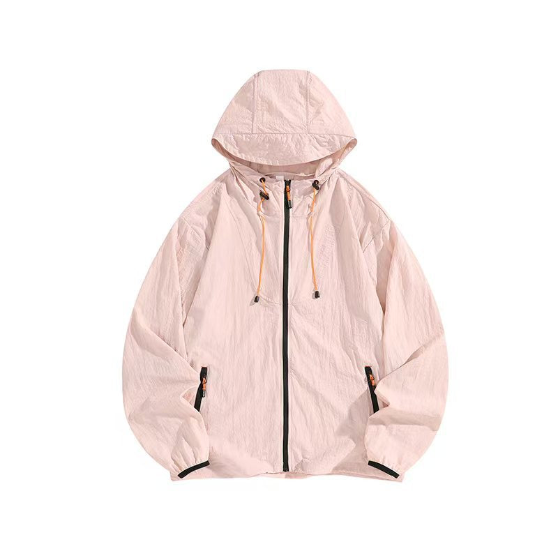 Herren Leichte Outdoorjacke mit Kapuze und praktischen Reißverschlusstaschen Nord Taschen