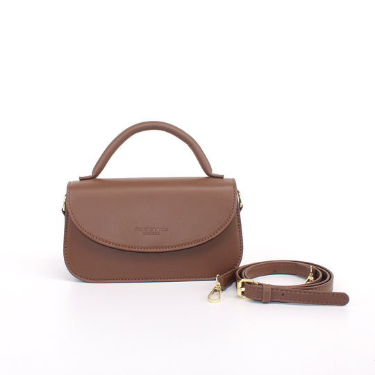 Damen elegante Umhängetasche mit dekorativem Henkel und verstellbarem Schulterriemen Nord Taschen