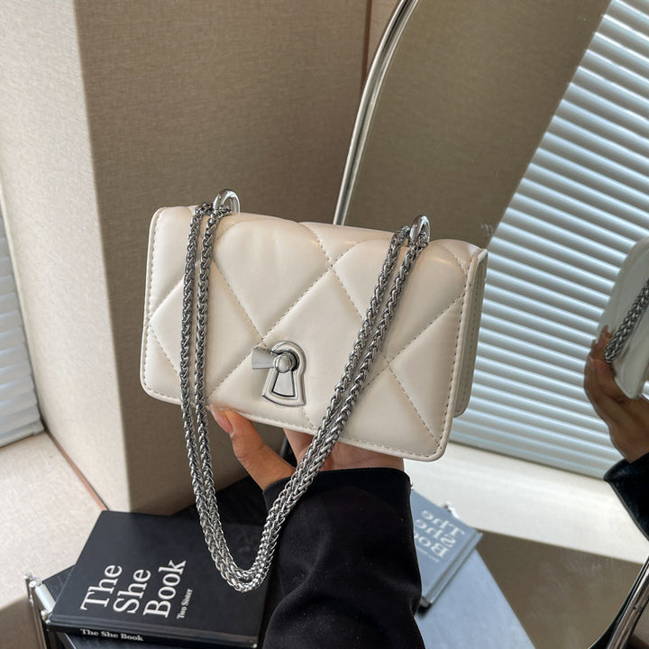 Damen elegante Mini-Handtasche mit auffälligem Steppmuster Nord Taschen
