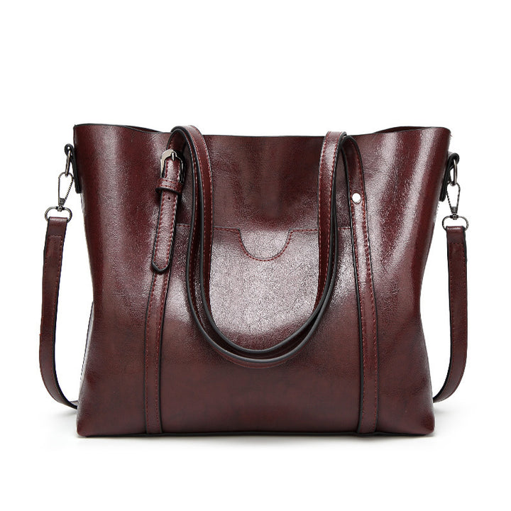 Damen Shopper-Tasche mit eleganten Griffen und praktischen Innenfächern Nord Taschen