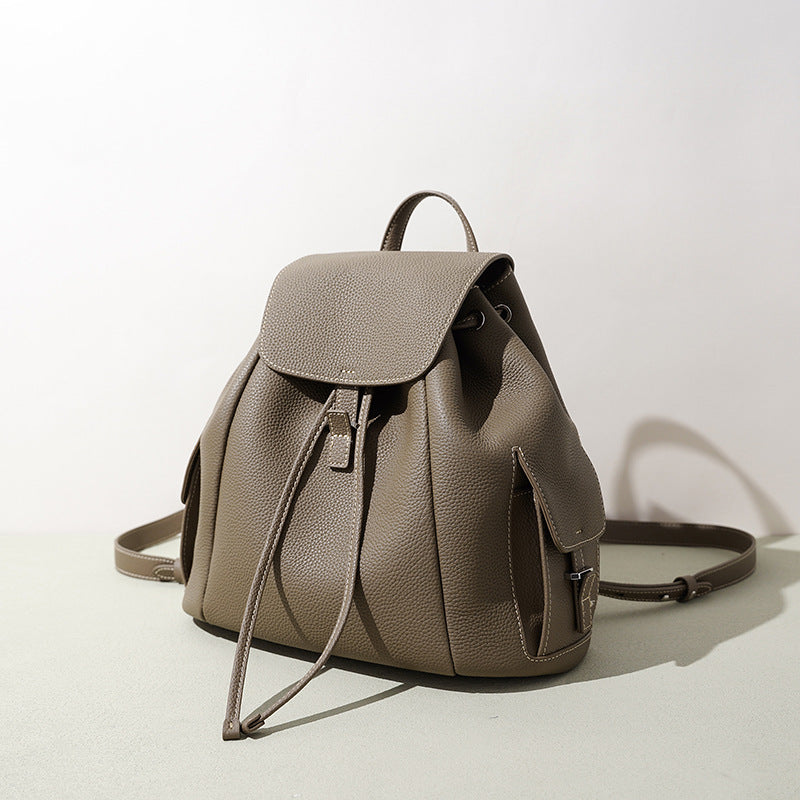 Damen Rucksack mit strukturiertem Leder Nord Taschen