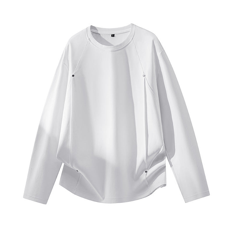 Damen Sportliches Oversized Sweatshirt Nord Taschen