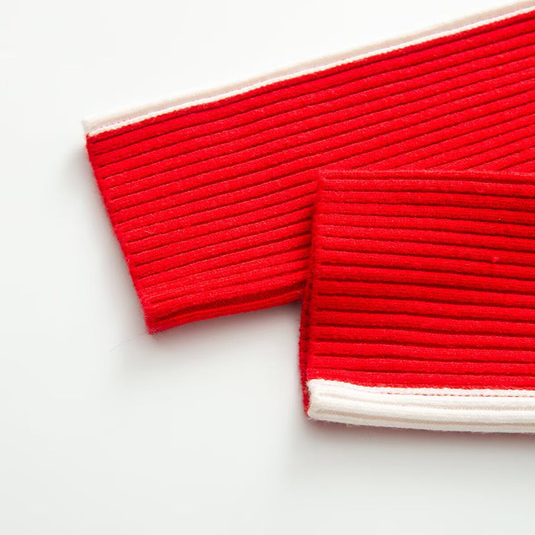 Damen Enganliegender Rippstrick-Overall mit Halbreißverschluss und Daumenloch Nord Taschen