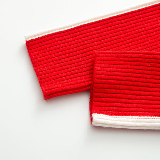 Damen Enganliegender Rippstrick-Overall mit Halbreißverschluss und Daumenloch Nord Taschen