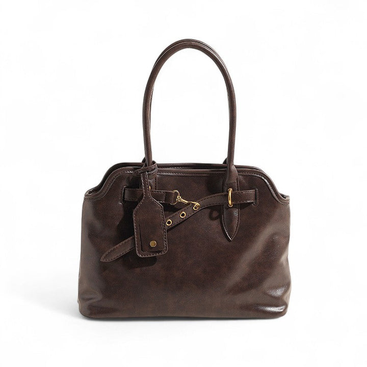 Nord Taschen | Large Smooth Leather Handbag