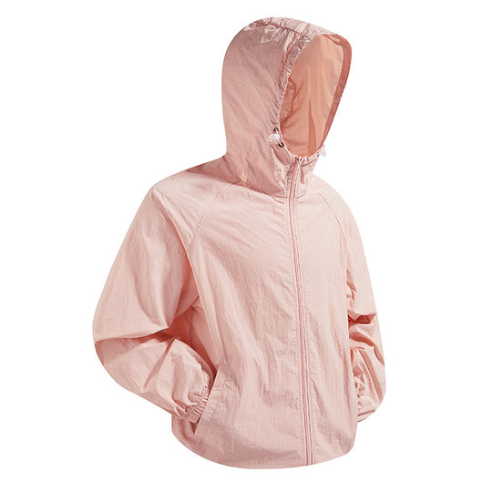 Unisex Leichte packbare Kapuzen‑Windjacke mit wasserabweisender Ripstop‑Hülle und verstellbarer Kapuze Nord Taschen