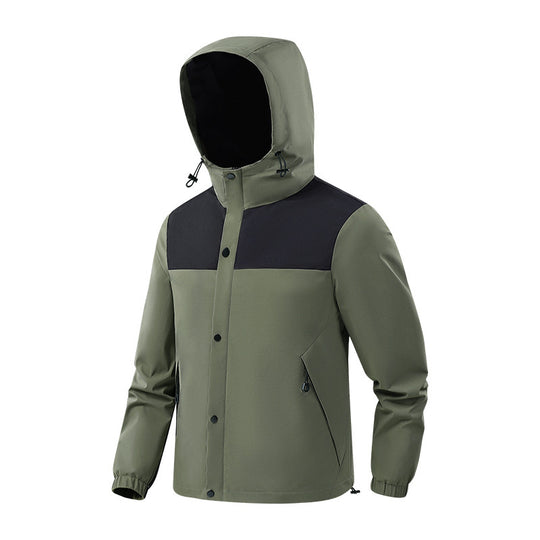Herren Atmungsaktive Outdoor-Jacke Nord Taschen