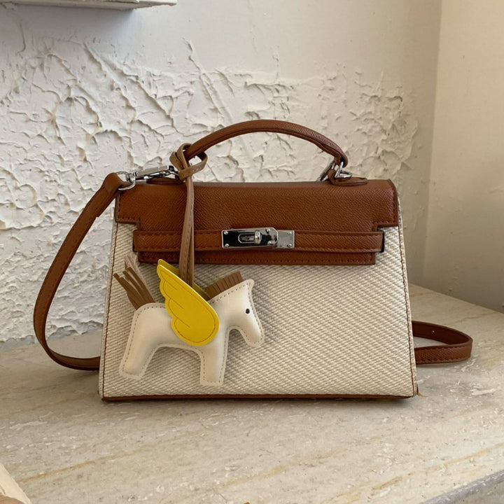 Damen Handtasche mit verspieltem Dekor Nord Taschen