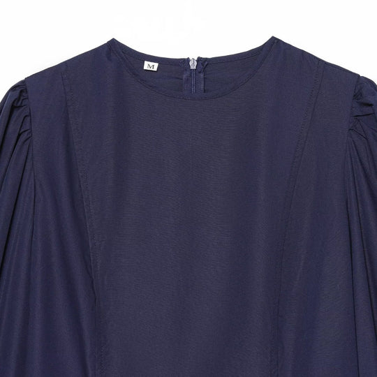 Damen Bluse mit Volumenärmeln und Spitzenbesatz Nord Taschen