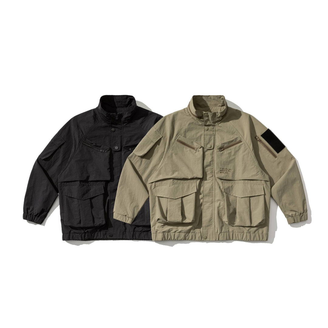 Herren Technische Fieldjacke mit Multifunktions‑Taschen Nord Taschen