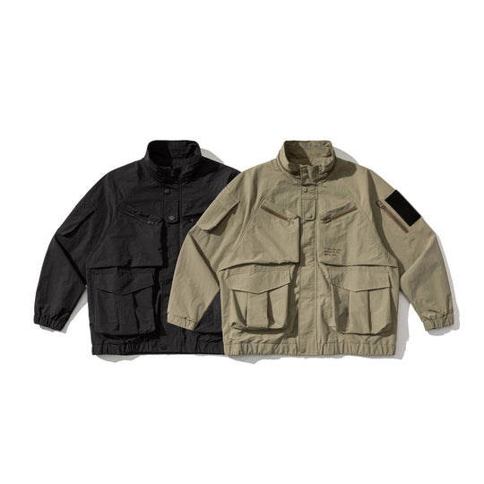 Herren Technische Fieldjacke mit Multifunktions‑Taschen Nord Taschen