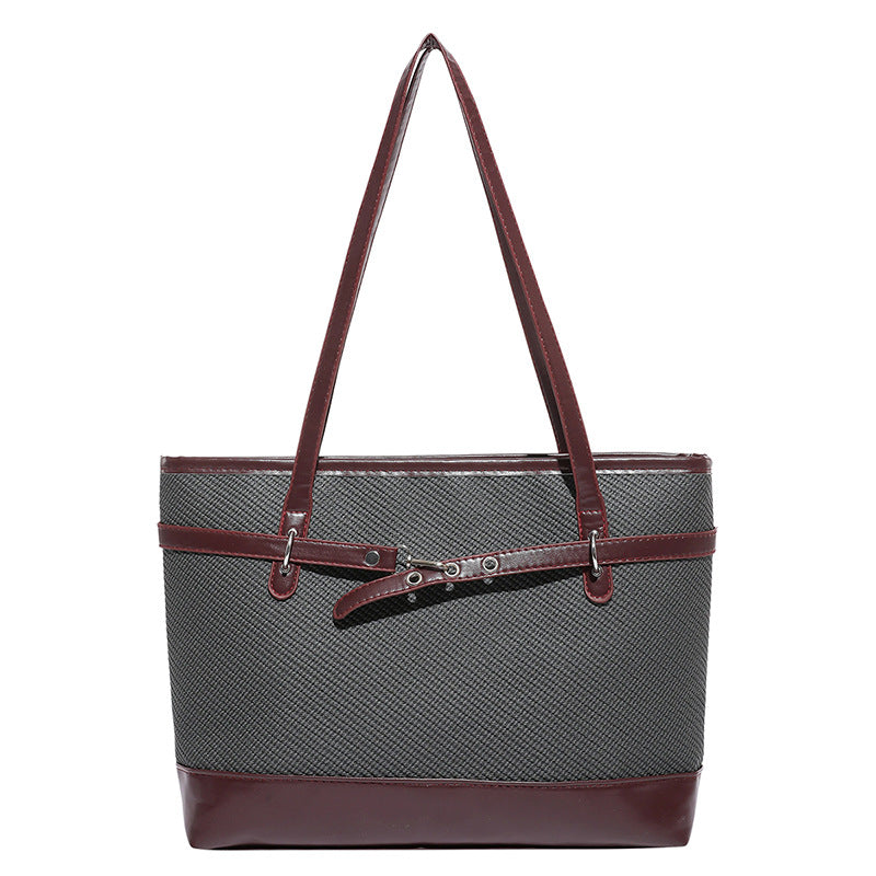 Damen elegante Shopper-Tasche mit strukturierten Details Nord Taschen