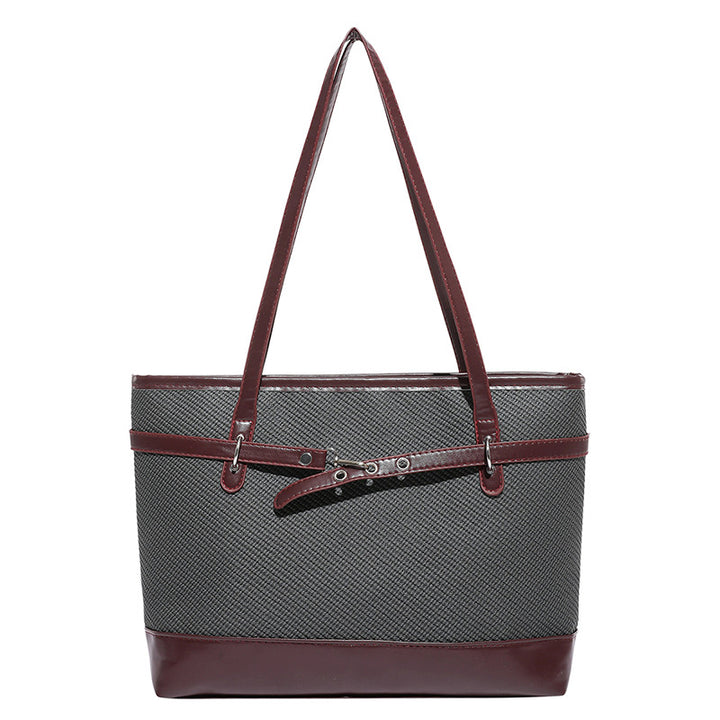 Damen elegante Shopper-Tasche mit strukturierten Details Nord Taschen