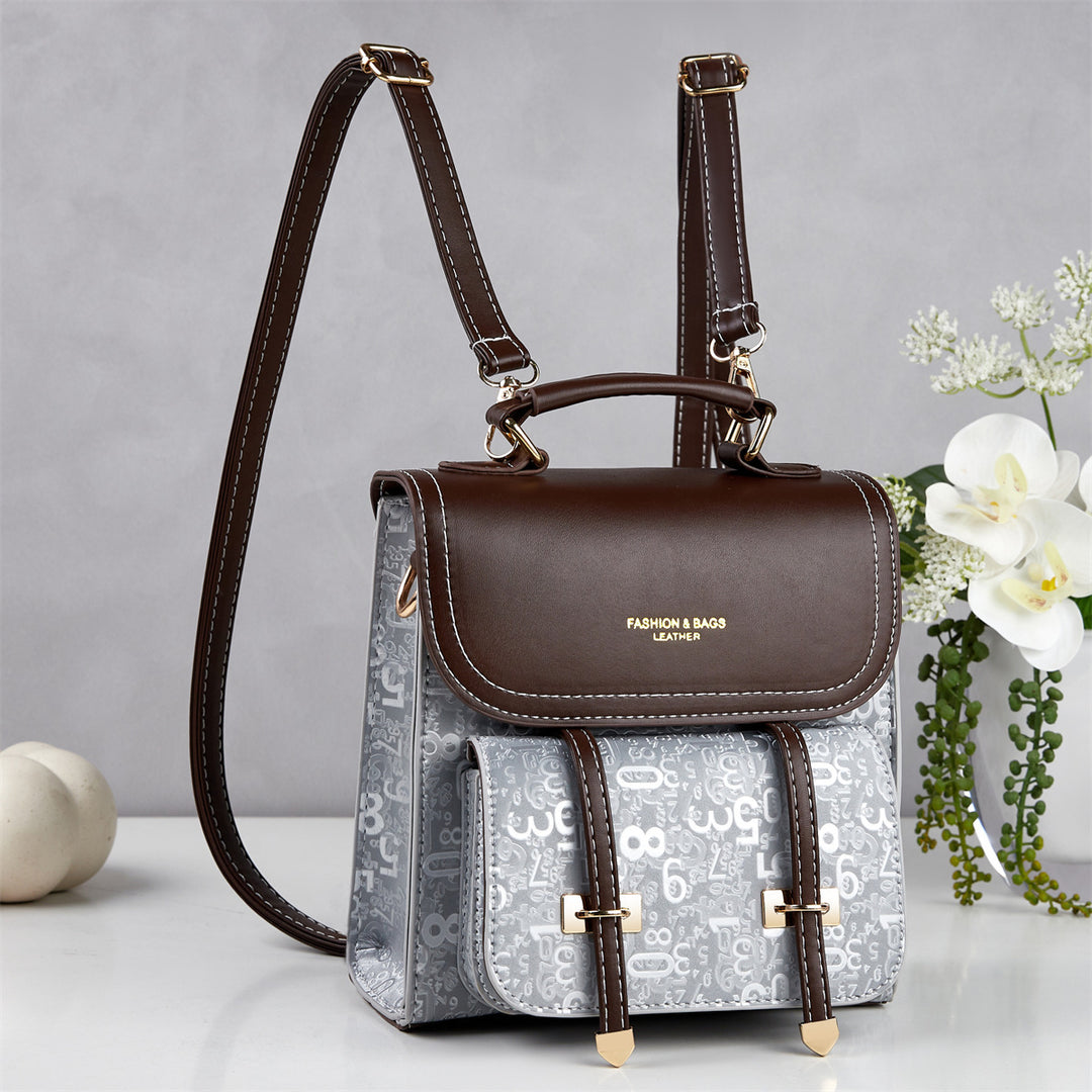 Damen Leder Rucksack Tasche Nord Taschen