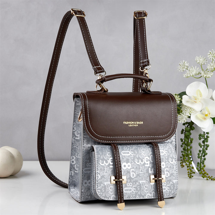 Damen Leder Rucksack Tasche Nord Taschen