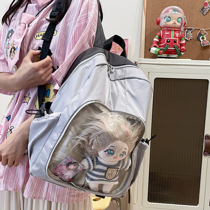 Damen Stadt-Rucksack mit dekorativem Kettendetail Nord Taschen