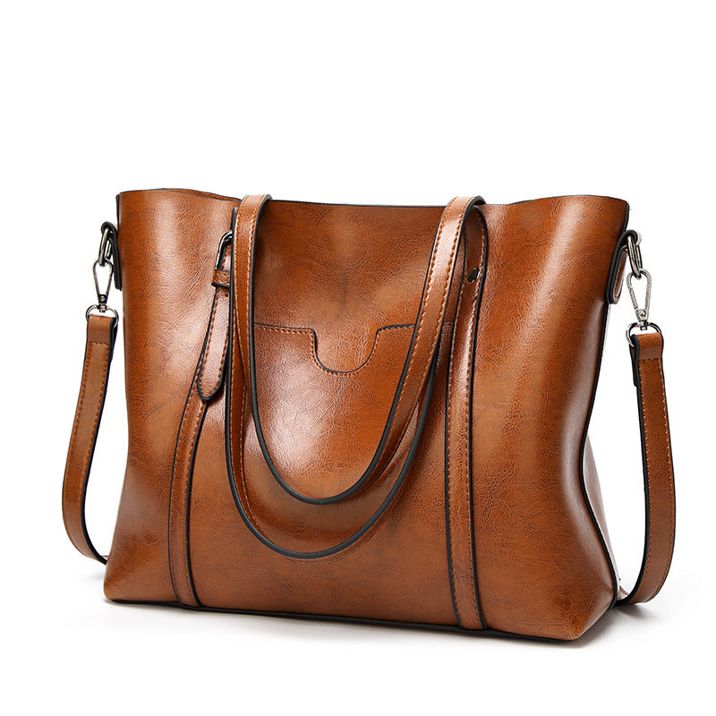 Damen Tote-Handtasche mit elegantem Faltendesign und vielseitigen Trageoptionen Nord Taschen