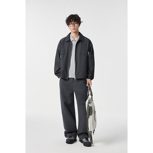 Unisex Kurzblouson im Boxy‑Cut mit durchgehendem Reißverschluss und Pattentaschen Nord Taschen