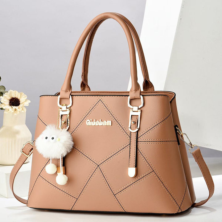 Damen elegante Handtasche mit geometrischem Design Nord Taschen