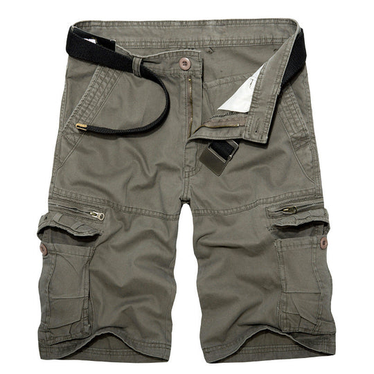Herren Cargo-Shorts mit multifunktionalen Taschen und verstellbarem Gürtel Nord Taschen