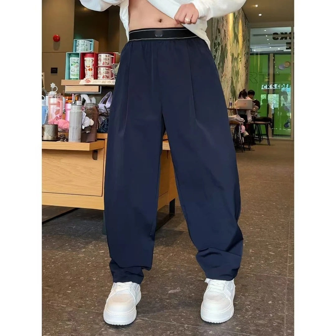 Damen Elegante und bequeme High-Waist Casual-Hose Nord Taschen