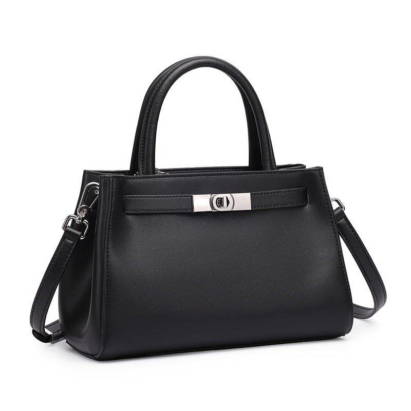 Damen elegante Handtasche mit praktischem Innenlayout und abnehmbarem Schulterriemen Nord Taschen