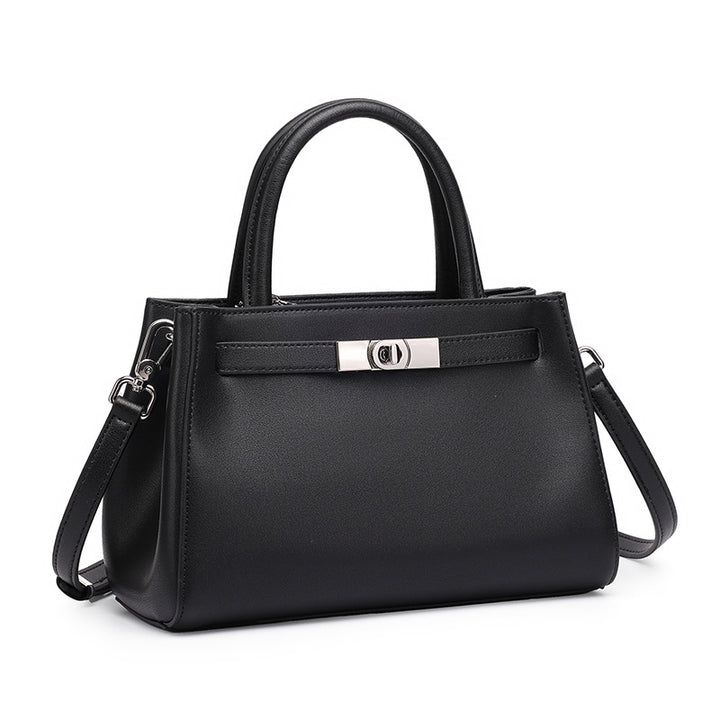 Damen elegante Handtasche mit praktischem Innenlayout und abnehmbarem Schulterriemen Nord Taschen