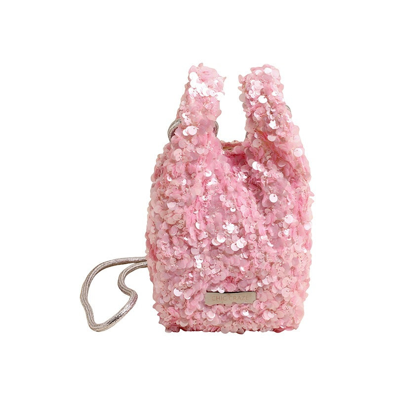 Damen Glitzertasche mit funkelnden Pailletten Nord Taschen