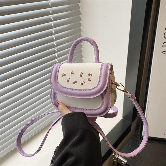 Damen Mini-Handtasche mit verspieltem Kirschmotiv Nord Taschen