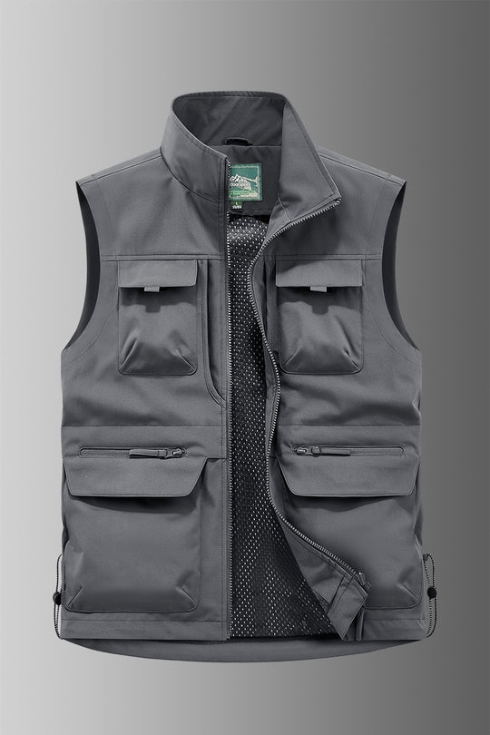 Herren Multifunktionale Outdoor-Weste Nord Taschen 1788242899