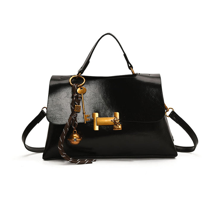 Damen elegante Handtasche mit einzigartigem Schlüsselanhänger Nord Taschen