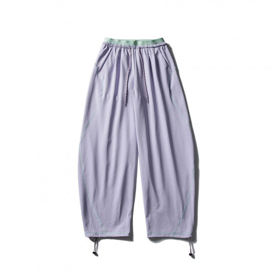 Unisex Weite Tech-Jogginghose mit Kordelzug, Kontrastnähten und verstellbarem Saum Nord Taschen