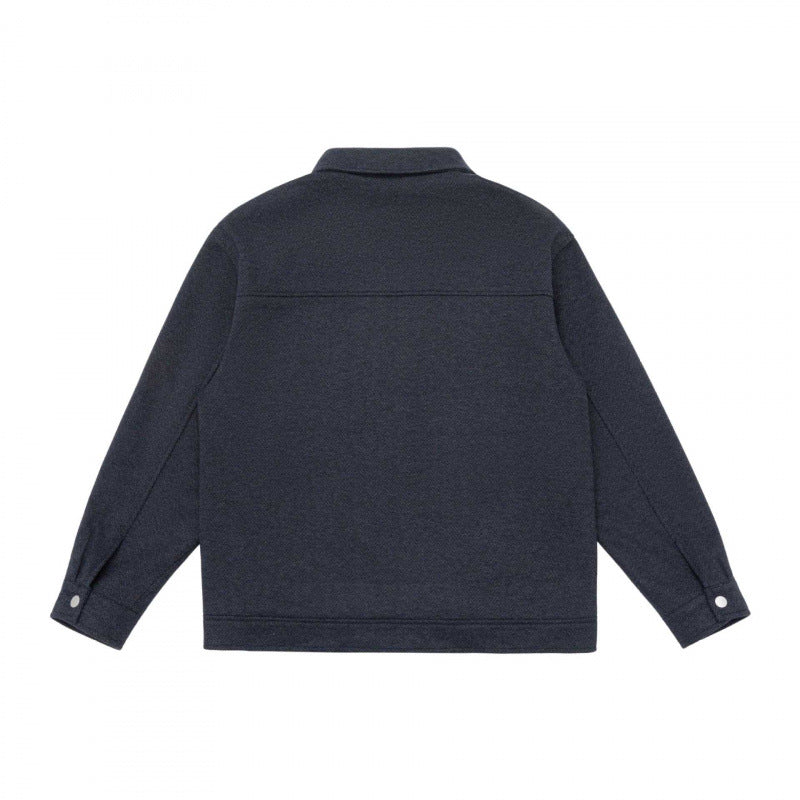 Herren Boxy-Hemdjacke mit Reißverschluss, Brustklappen und aufgesetzten Taschen Nord Taschen