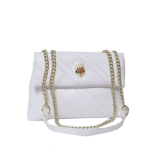 Damen Hobo-Tasche mit geflochtenem Kettenriemen und eleganter Verzierung Nord Taschen