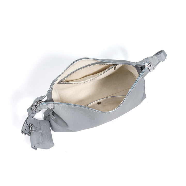Damen moderne Hobo-Tasche mit abnehmbarem Mini-Bag Nord Taschen