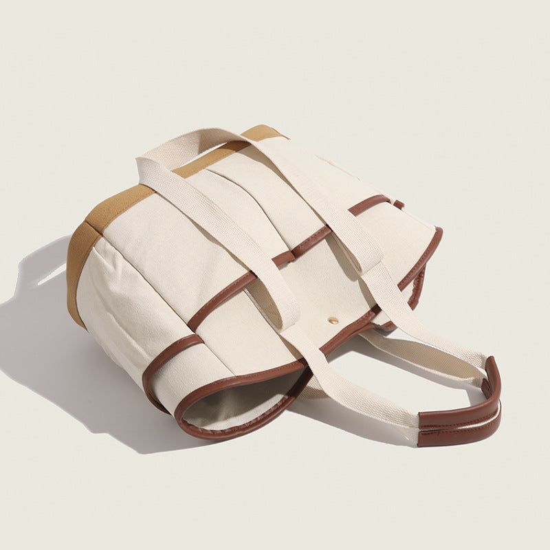 Damen Tragetasche mit robustem Faltendesign und hochwertigen Lederakzenten Nord Taschen