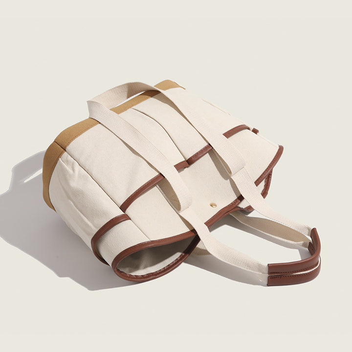 Damen Tragetasche mit robustem Faltendesign und hochwertigen Lederakzenten Nord Taschen