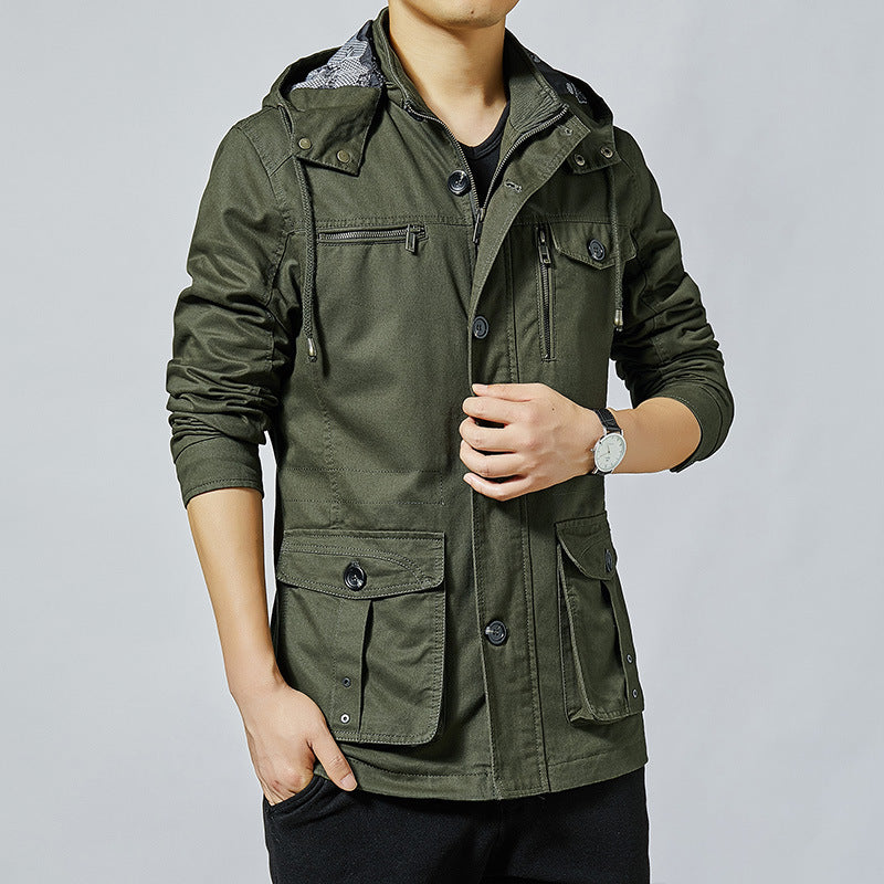 Herren Multifunktionale Wanderjacke Nord Taschen