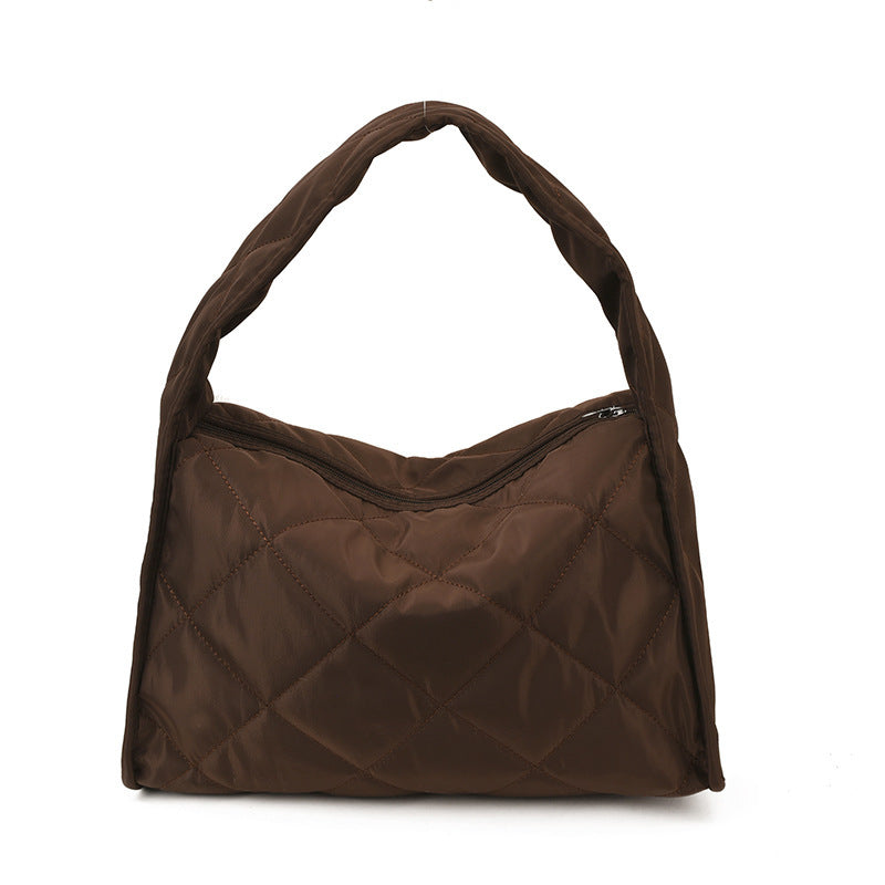 Damen Stepp-Hobo-Tasche aus strapazierfähigem Material Nord Taschen