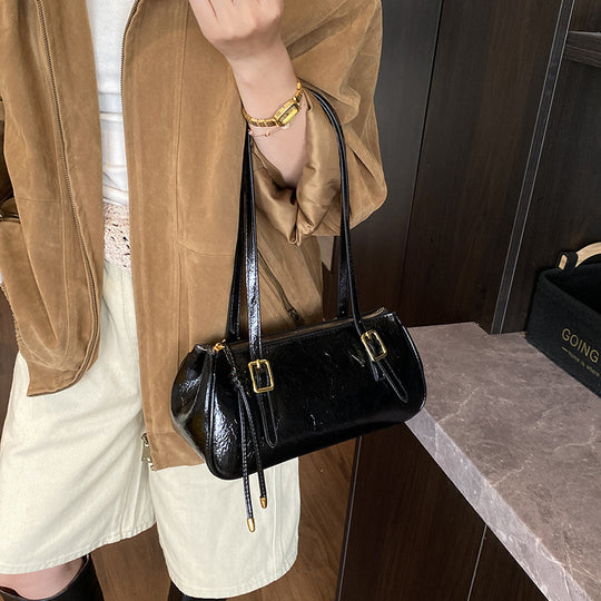 Damen modische Handtasche mit eleganten Schnallen und praktischem Innenfach Nord Taschen