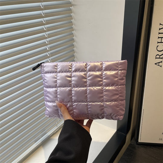 Damen elegante Clutch im modernen Steppmuster Nord Taschen