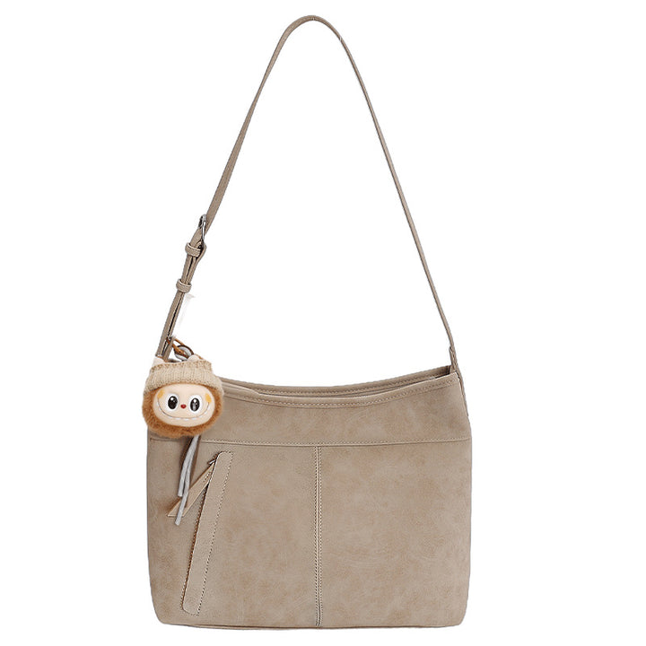 Damen Hobo Tasche mit süßem Tieranhänger Nord Taschen