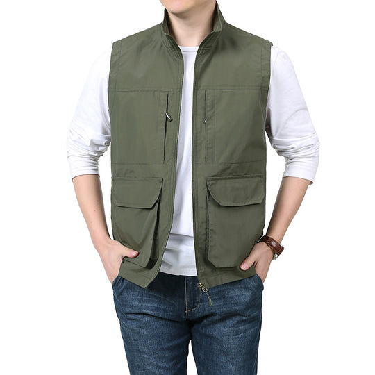 Herren Multifunktionale Outdoor-Weste Nord Taschen 1787797411