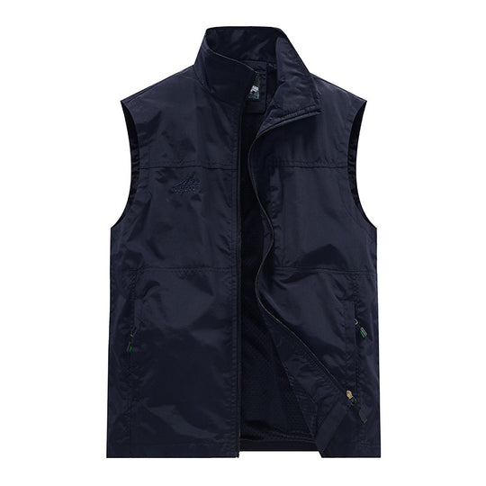 Herren Leichte Outdoor-Weste Nord Taschen