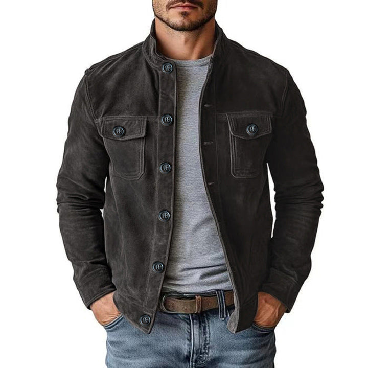 Herren elegante Jacke mit modernen Details