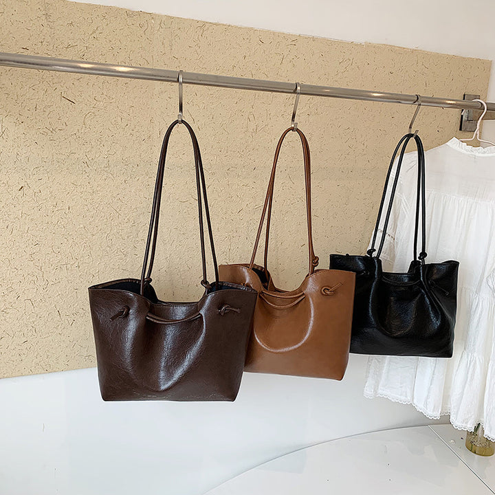 Damen Beuteltasche mit elegantem Kordelzug Nord Taschen