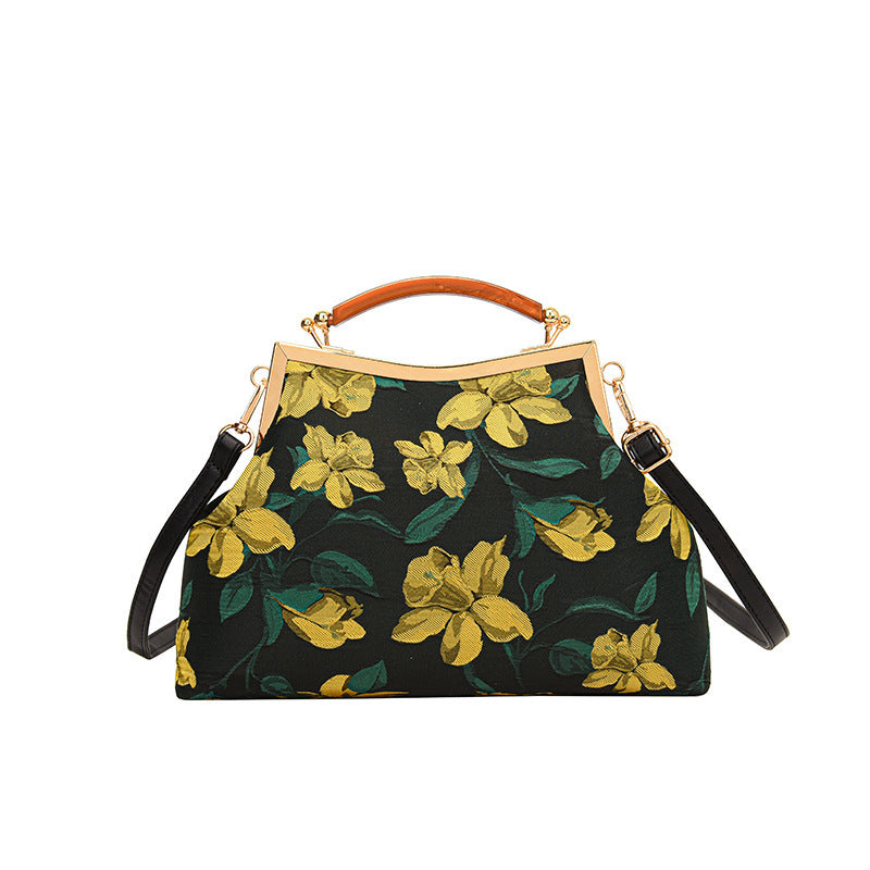 Damen elegante Handtasche mit floralem Design Nord Taschen 1780428170