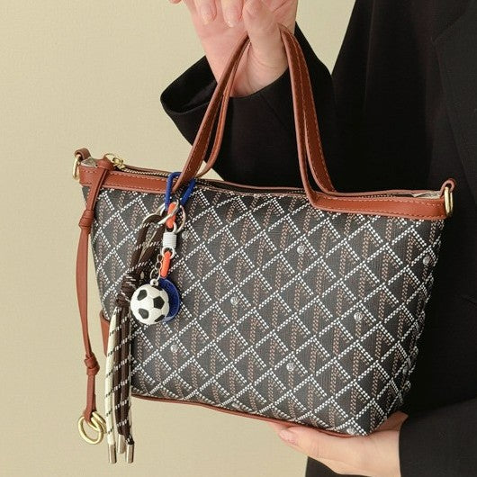 Damen elegante Tragetasche mit strukturierter Oberflächengestaltung Nord Taschen