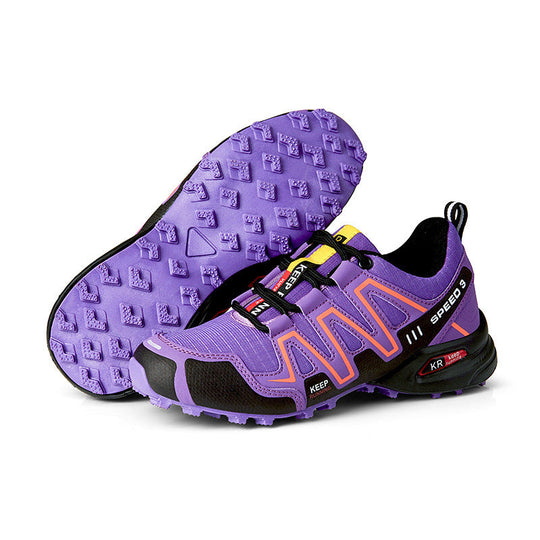 Damen Trail-Running Schuhe mit rutschfester Sohle und atmungsaktivem Obermaterial