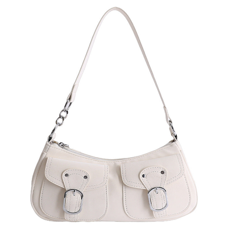 Damen Hobo-Tasche mit praktischem Fächerdesign und modischen Schnallen Nord Taschen